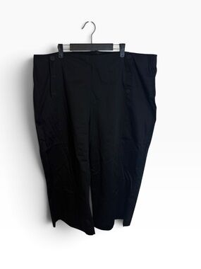 NWT Saint + Sofia Chelsea Black Culotte Pants